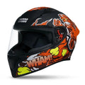 STUDDS Thunder D10 Black N10 Full Face Helmet