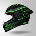 STUDDS Thunder D11 Black N3 Full Face Helmet