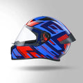 STUDDS Thunder D3 Matt Blue N2 Full Face Helmet