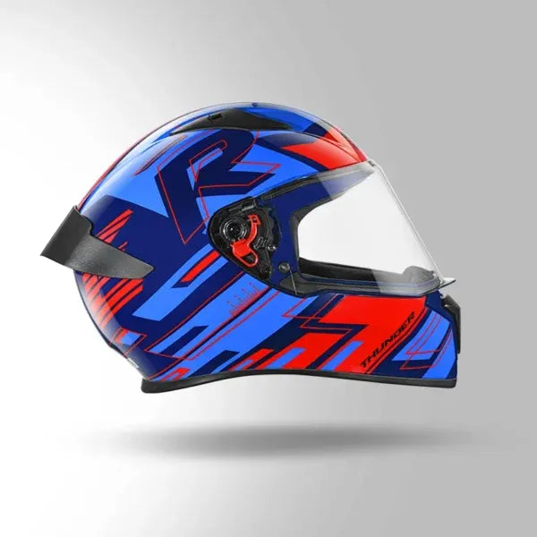 STUDDS Thunder D3 Matt Blue N2 Full Face Helmet