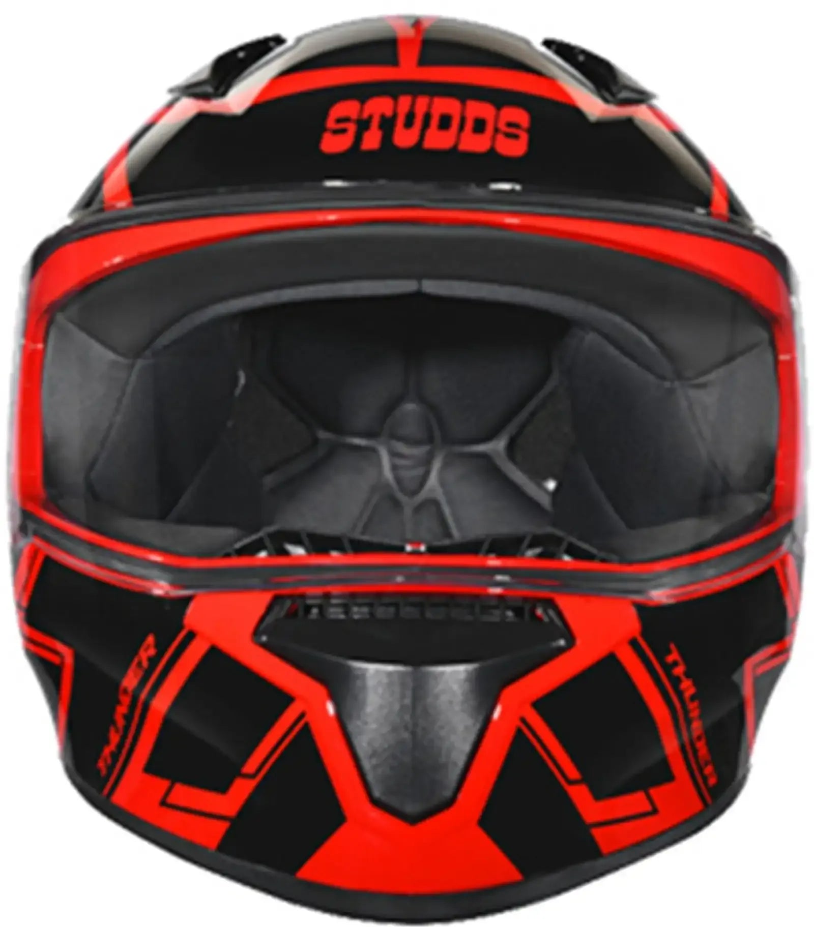 STUDDS Thunder D3 Matt Red N9 Full Face Helmet