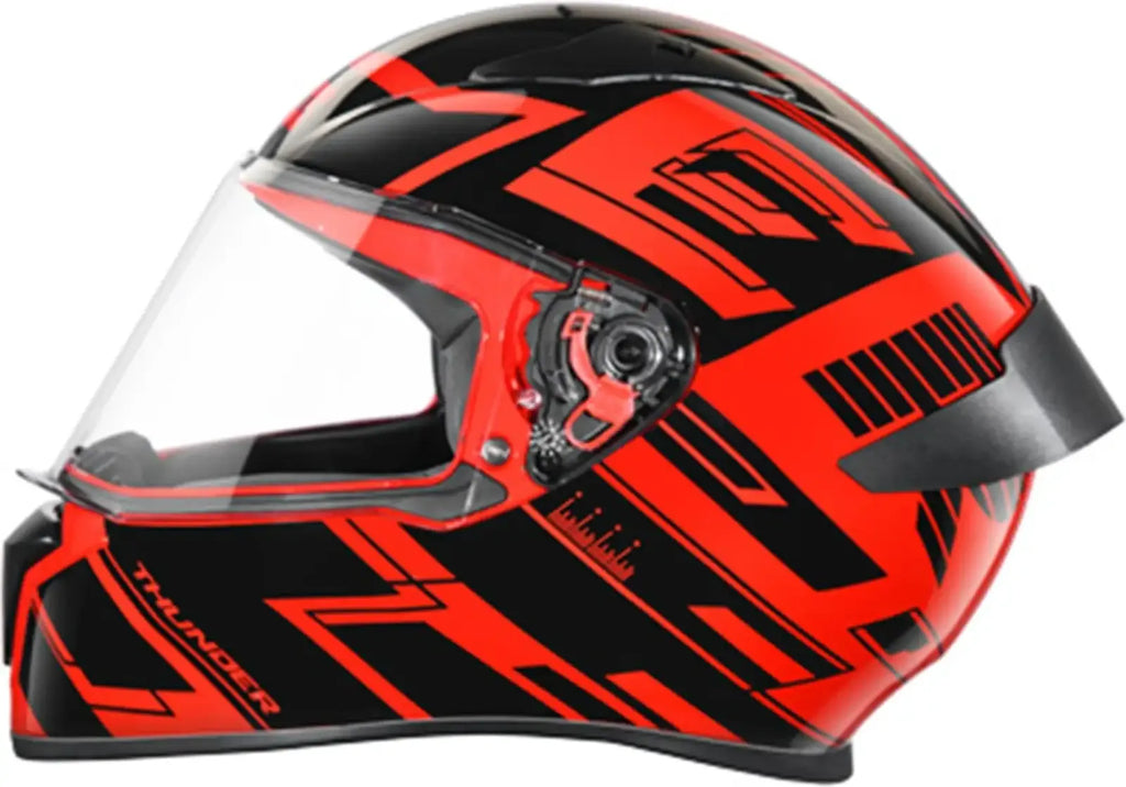 STUDDS Thunder D3 Matt Red N9 Full Face Helmet