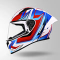 STUDDS Thunder D9 Flash White N1 Full Face Helmet