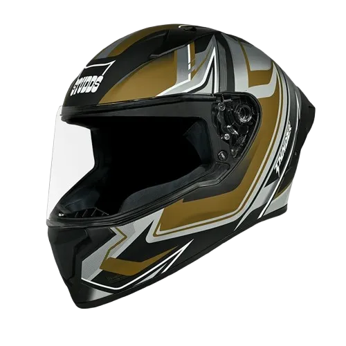 Studds Thunder D9 Matt Black N12 Full Face Helmet