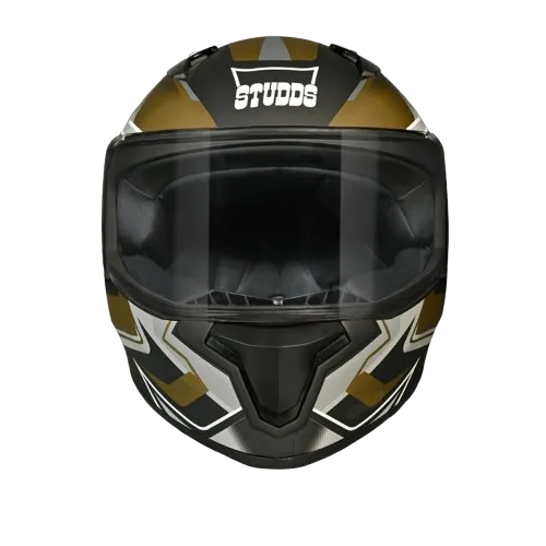 Studds Thunder D9 Matt Black N12 Full Face Helmet