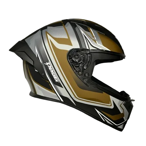 Studds Thunder D9 Matt Black N12 Full Face Helmet