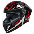 Studds Thunder Fenix Black Grey N2 Full Face Helmet