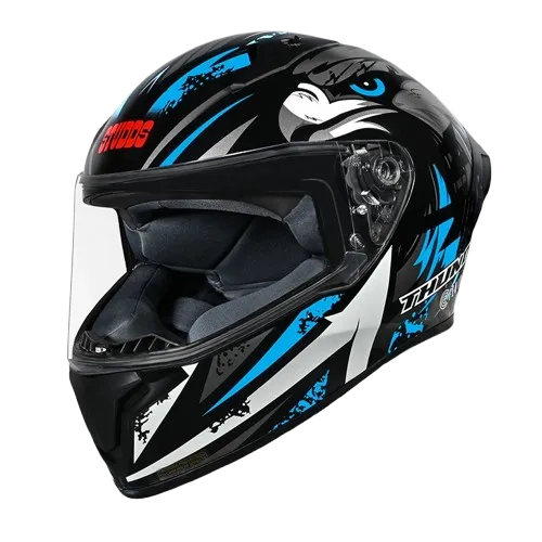 Studds Thunder Fenix Black N1 Full Face Helmet