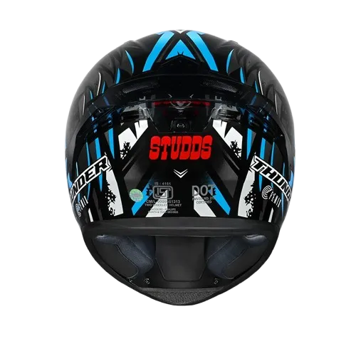 Studds Thunder Fenix Black N1 Full Face Helmet