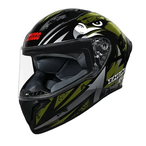 Studds Thunder Fenix Black N3 Full Face Hemet