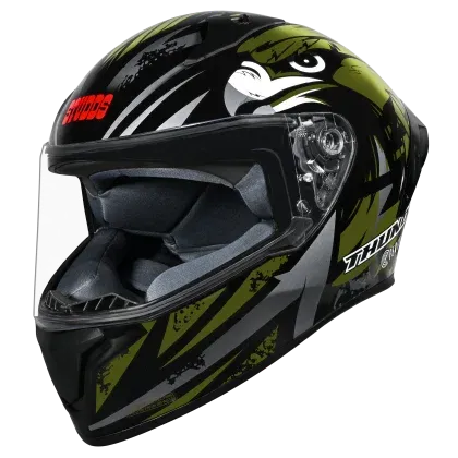 Studds Thunder Fenix Matt Black N3 Full Face Helmet