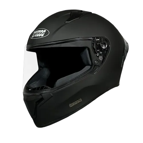 STUDDS Thunder Matt Black Full Face Helmet