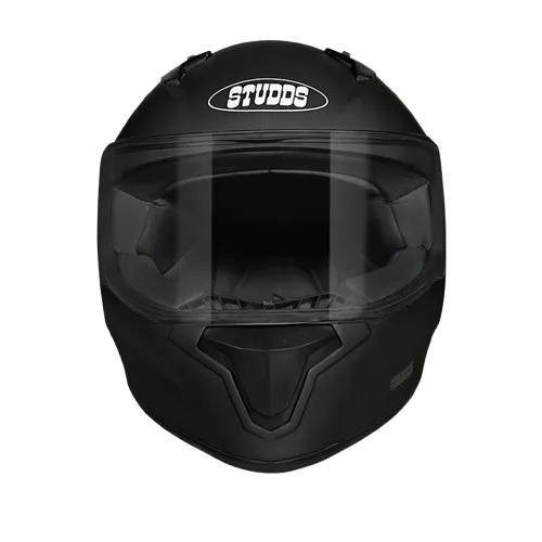 STUDDS Thunder Matt Black Full Face Helmet