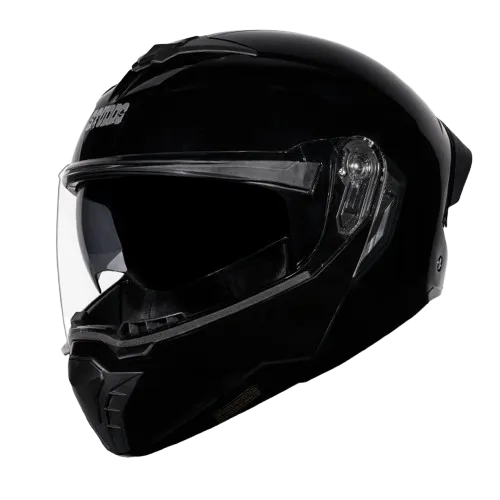 Studds Trooper Black Flip Up Helmet