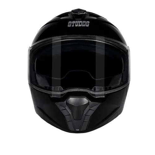 Studds Trooper Black Flip Up Helmet