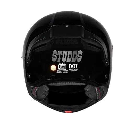 Studds Trooper Black Flip Up Helmet