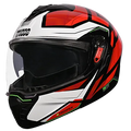 STUDDS Trooper D2 Black N2 Flip Up Helmet