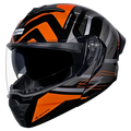 STUDDS Trooper D3 Black N10 Full Face Helmet