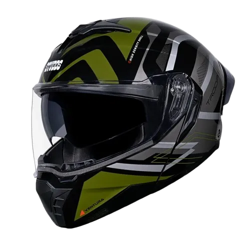 STUDDS Trooper D3 Black N3 Full Face Helmet