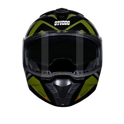 STUDDS Trooper D3 Black N3 Full Face Helmet