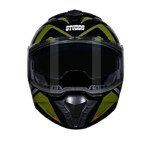 STUDDS Trooper D3 Black N3 Full Face Helmet