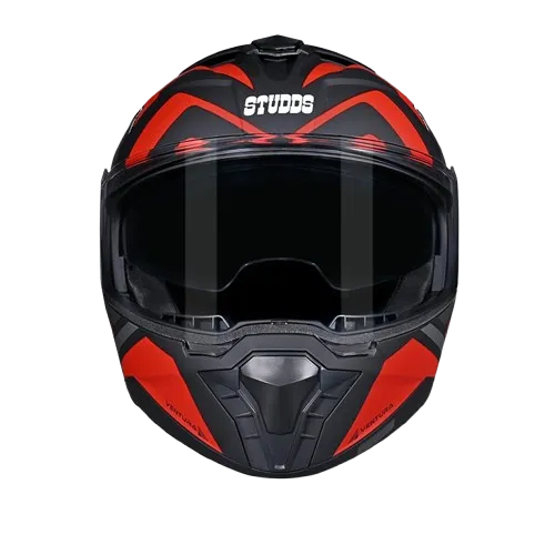 Studds Trooper D3 Matt Black N2 Flip Up Helmet