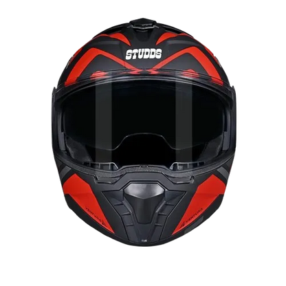 Studds Trooper D3 Matt Black N2 Flip Up Helmet