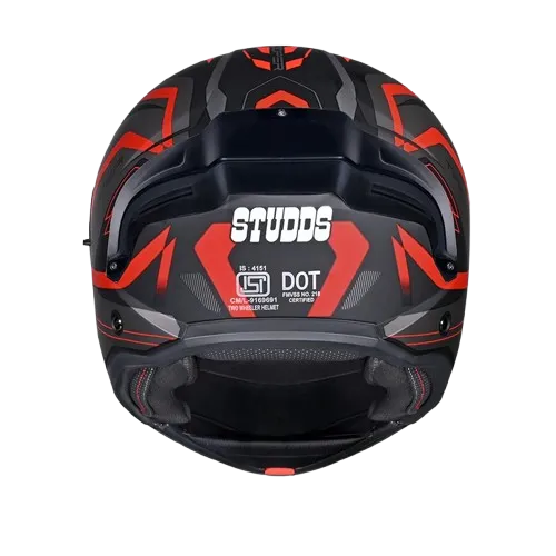 Studds Trooper D3 Matt Black N2 Flip Up Helmet