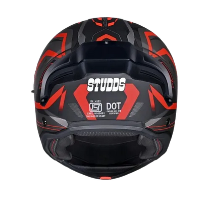 Studds Trooper D3 Matt Black N2 Flip Up Helmet