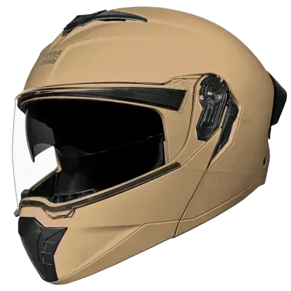 STUDDS Trooper Desert Storm Flip Up Helmet