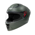 STUDDS Trooper Military Green Flip Up Helmet