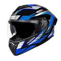 Studds Trooper Race D4 Black Gray N1 Full face Helmet