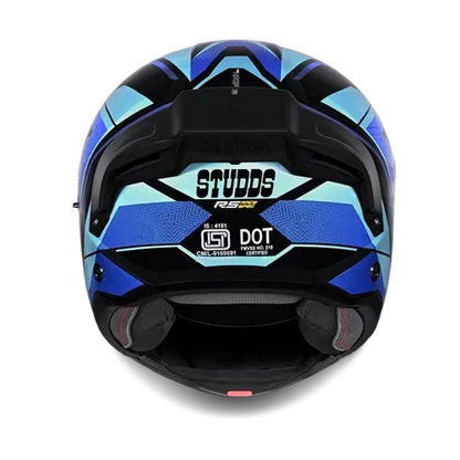 Studds Trooper Race D4 Black N1 Flip Up Helmet