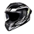 Studds Trooper Race D4 Black Yellow N4 Flip Up Helmet