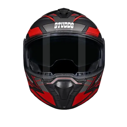 Studds Trooper Race D4 Matt Black N2 Flip up Helmet
