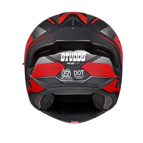 Studds Trooper Race D4 Matt Black N2 Flip up Helmet