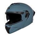 Studds Trooper Shark Skin Blue Flip Up Helmet