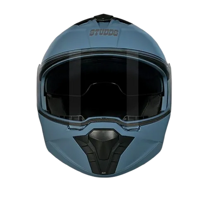 Studds Trooper Shark Skin Blue Flip Up Helmet