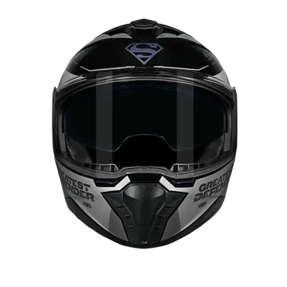 Studds Trooper Superman Black Chemeleon N8 Pink Flip Up Helmet
