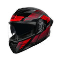 Studds Trooper Trail Black Grey Red Flip Up Helmet