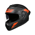 Studds Trooper Trail Matt Grey Black Orange Flip Up Helmet