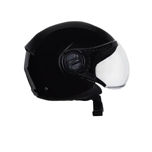 STUDDS Urban Black Half Face Helmet