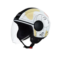 STUDDS Urban Super D3 White Pink N5 Half Face Helmet