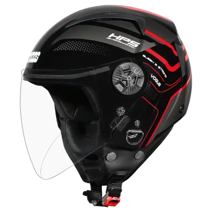 Studds Vogue D1 Black N2 Half Face Helmet