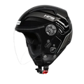 Studds Vogue D1 Black N4 Gray Half Face Helmet