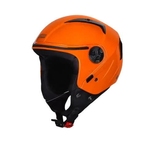 Studds Vogue Vibrant Orange Half Face Helmet