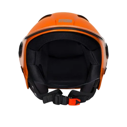 Studds Vogue Vibrant Orange Half Face Helmet