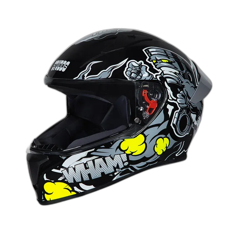 STUDDS Thunder Bluetooth Cr D10 Grey N Full Face Helmet