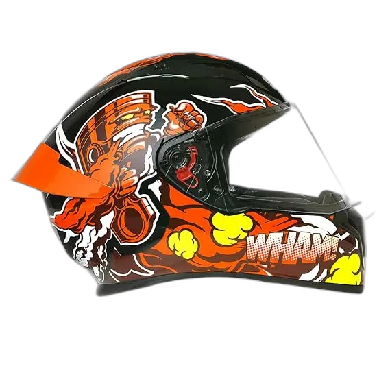 STUDDS Thunder D10 Black N10 Full Face Helmet