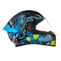 STUDDS Thunder D10 Black N1 Full Face Helmet